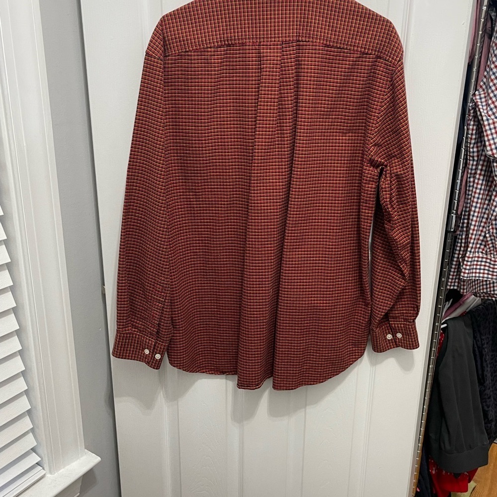 John Ashford button men’s shirt large 100% cotton - Picture 7 of 10
